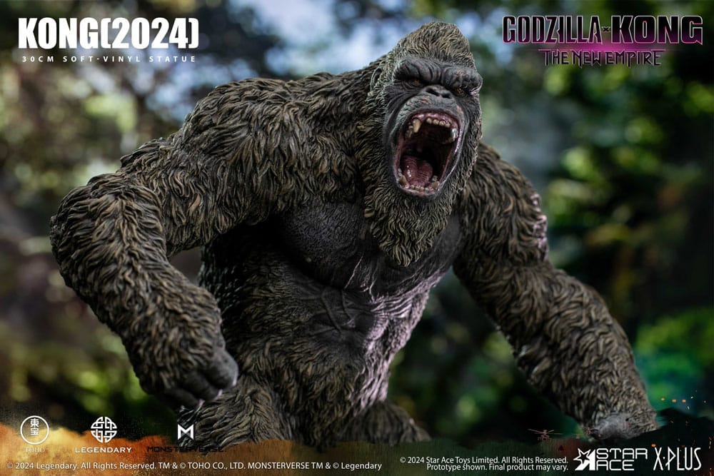 Godzilla vs. Kong: The New Empire statuette Soft Vinyl Kong 30 cm