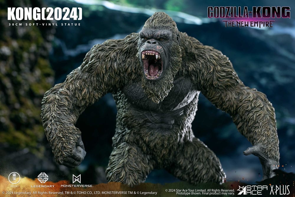 Godzilla vs. Kong: The New Empire statuette Soft Vinyl Kong 30 cm