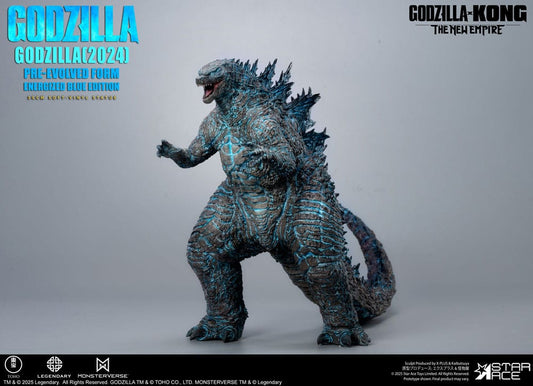 Godzilla vs. Kong: The New Empire statuette Soft Vinyl Godzilla (2024) Evolved Blue Edition 28 cm