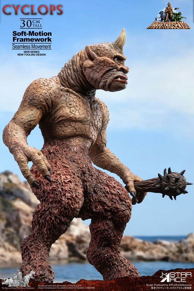 Ray Harryhausen statuette Soft-Motion Series Cyclops 30 cm