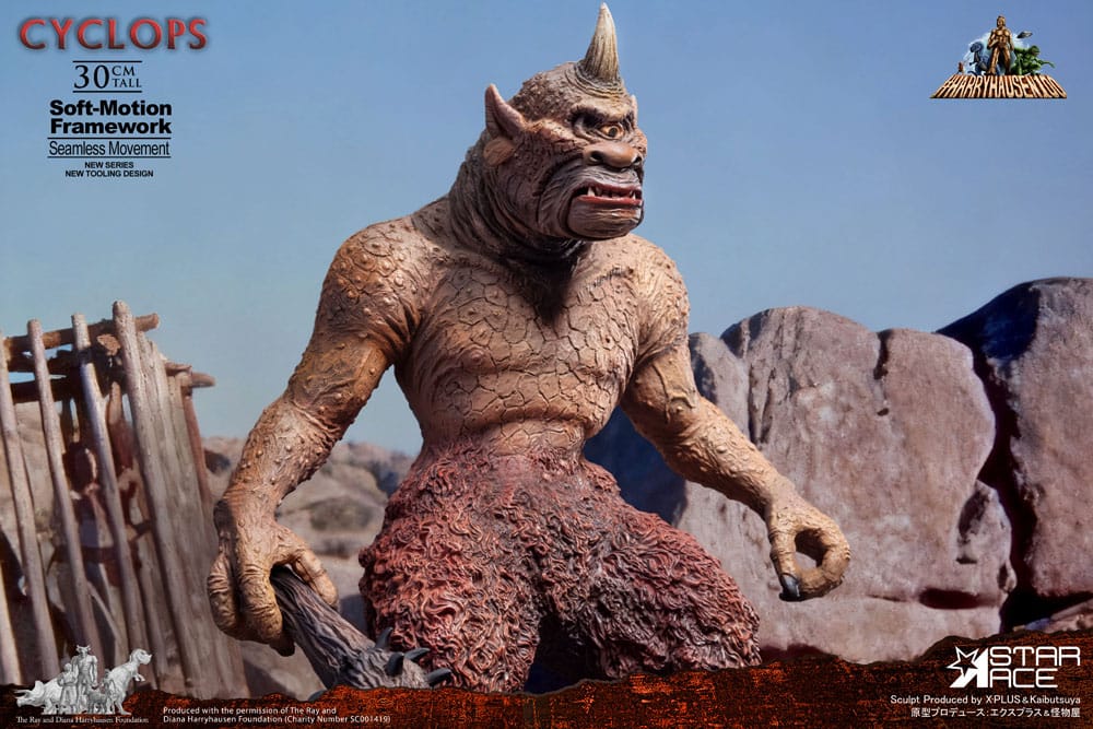 Ray Harryhausen statuette Soft-Motion Series Cyclops 30 cm