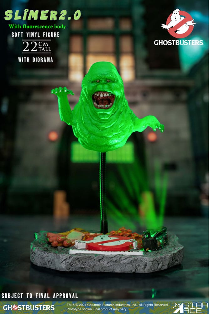 Ghostbusters statuette 1/8 Slimer 2.0 22 cm