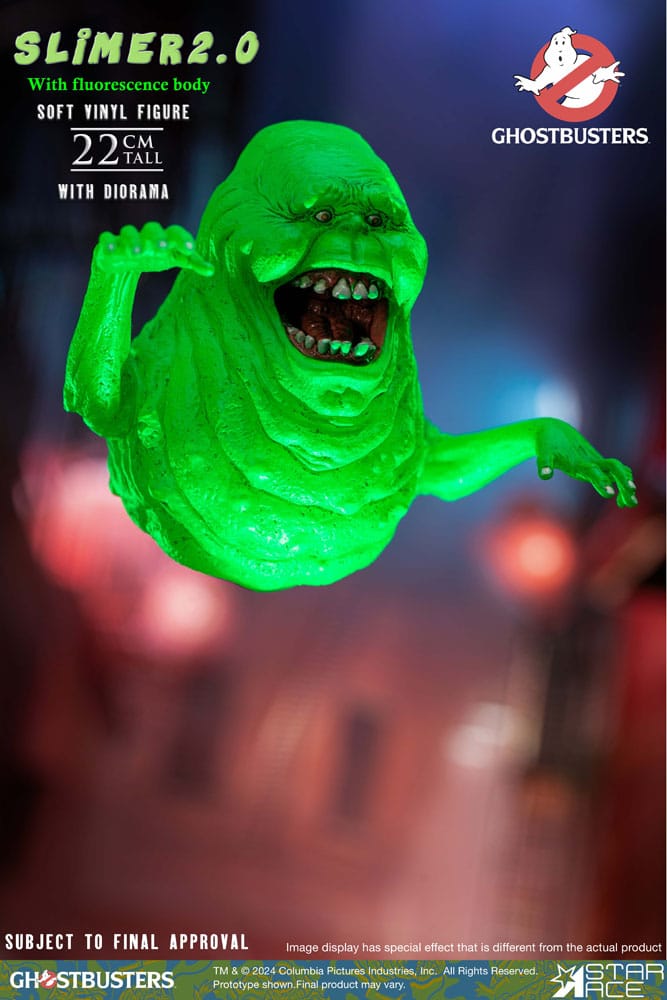 Ghostbusters statuette 1/8 Slimer 2.0 22 cm