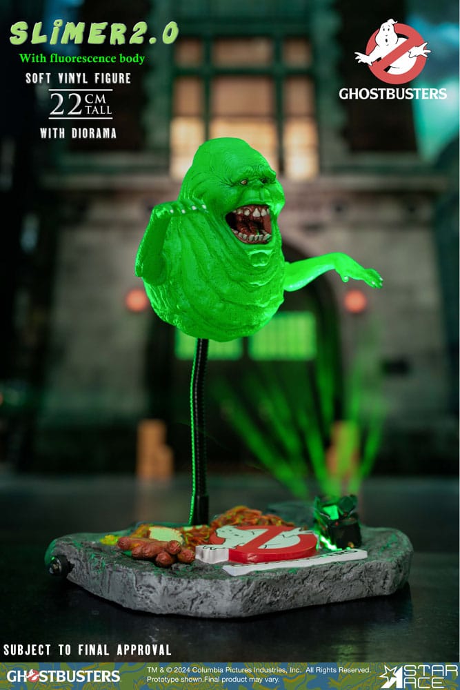 Ghostbusters statuette 1/8 Slimer 2.0 22 cm