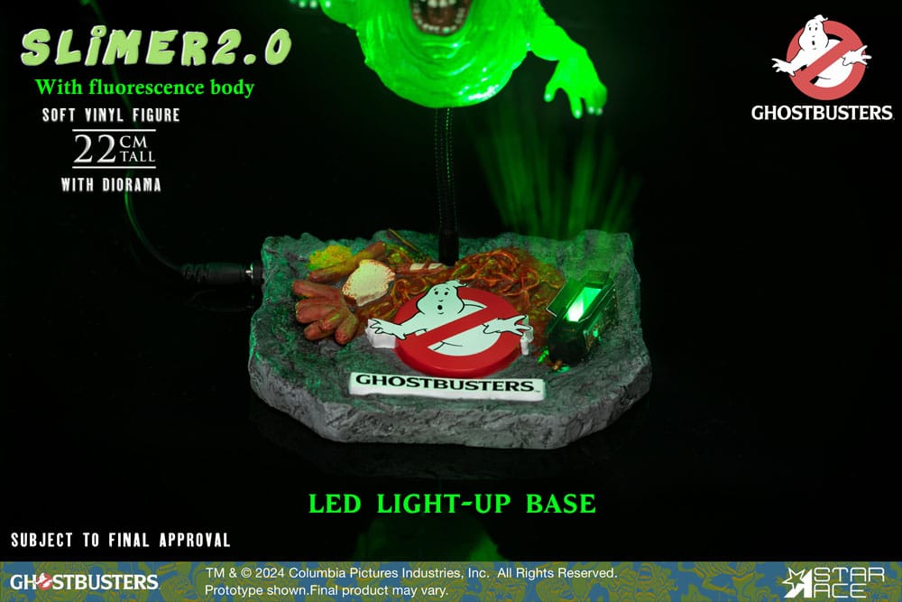 Ghostbusters statuette 1/8 Slimer 2.0 22 cm