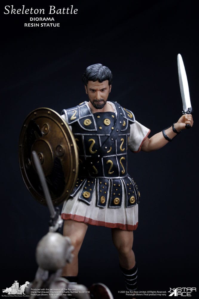 Ray Harryhausen statuette 1/8 Skeleton Battle Scene 30 cm