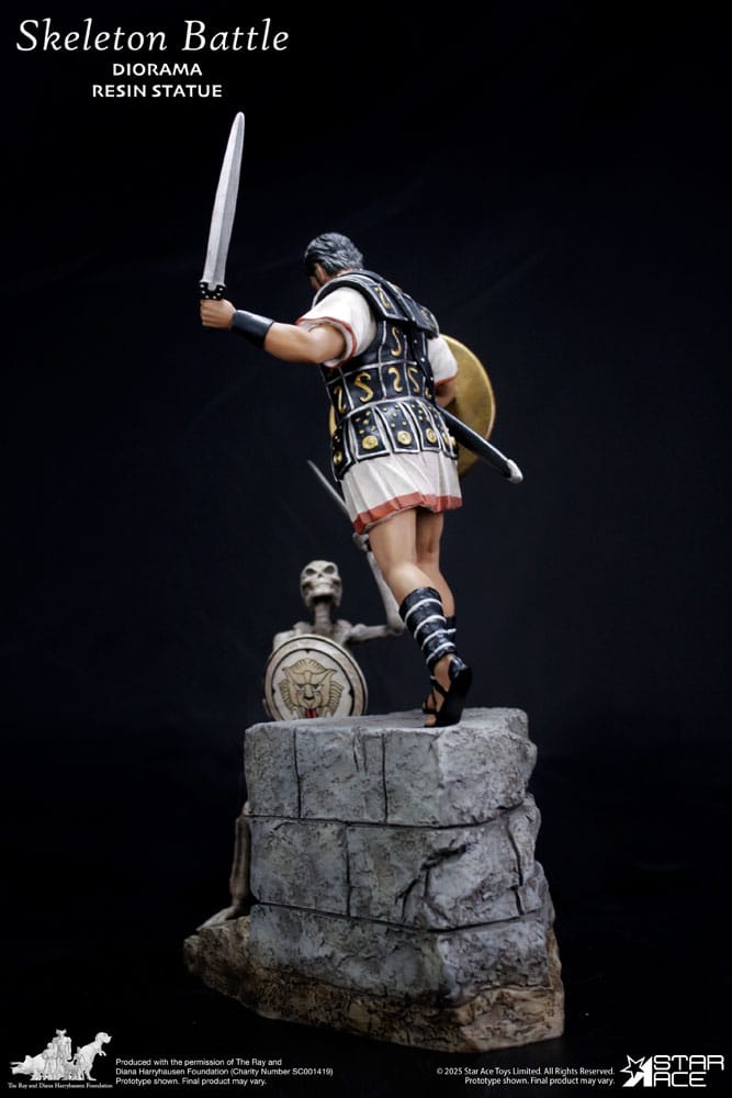 Ray Harryhausen statuette 1/8 Skeleton Battle Scene 30 cm