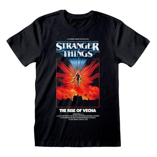 Stranger Things T-Shirt Rise Of Vecna Poster (S)