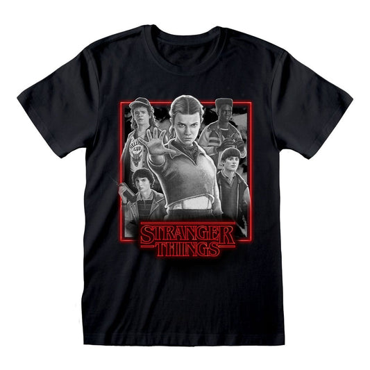 Stranger Things T-Shirt Group Artwork One Last Strange Adventure Colour (XL)