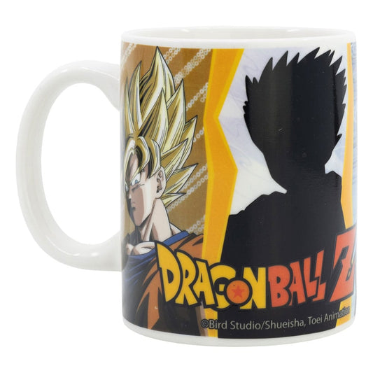 Dragon Ball Z mug effet thermique Vegeta & Goku 325 ml