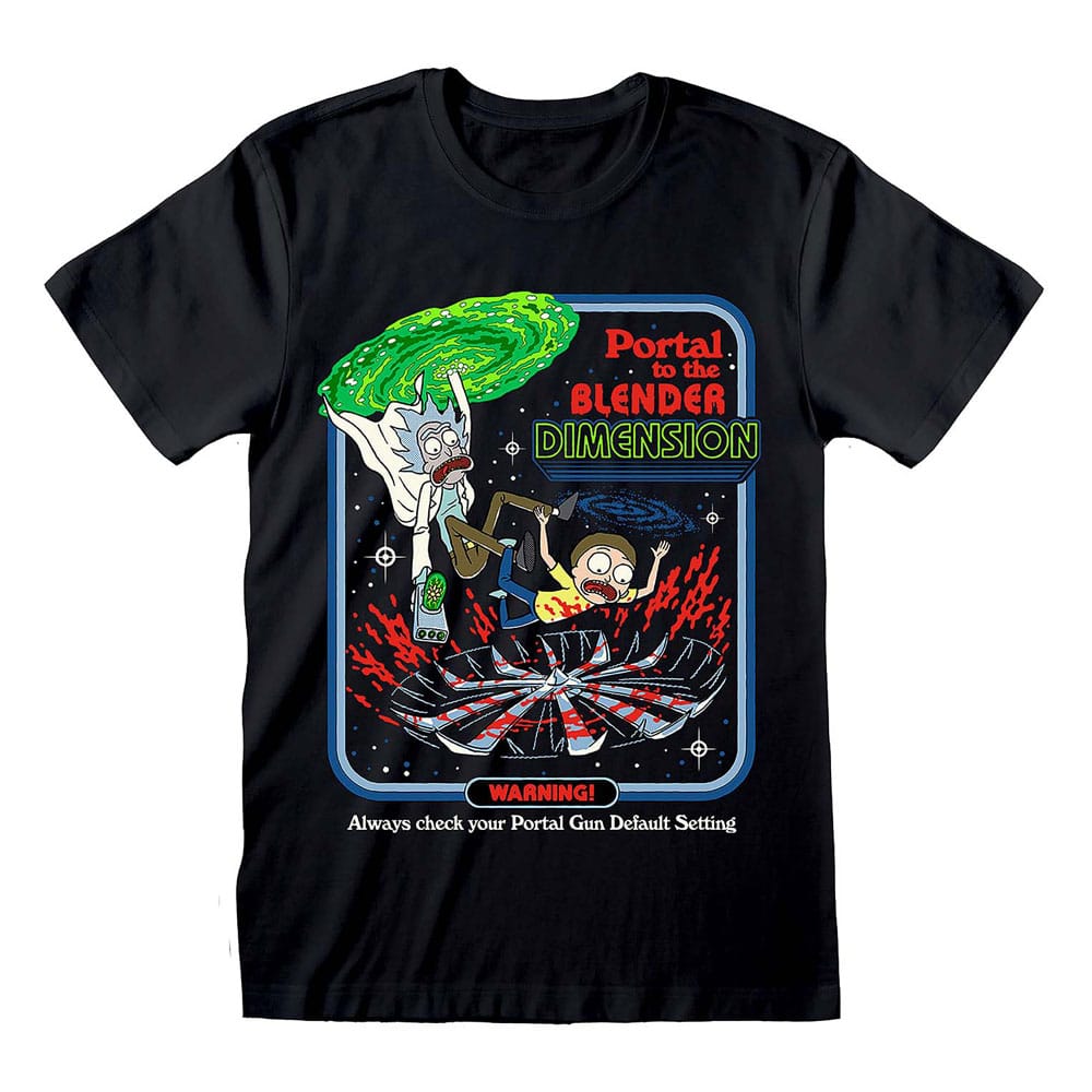 Steven Rhodes T-Shirt Rick and Morty Portal Collab (L)