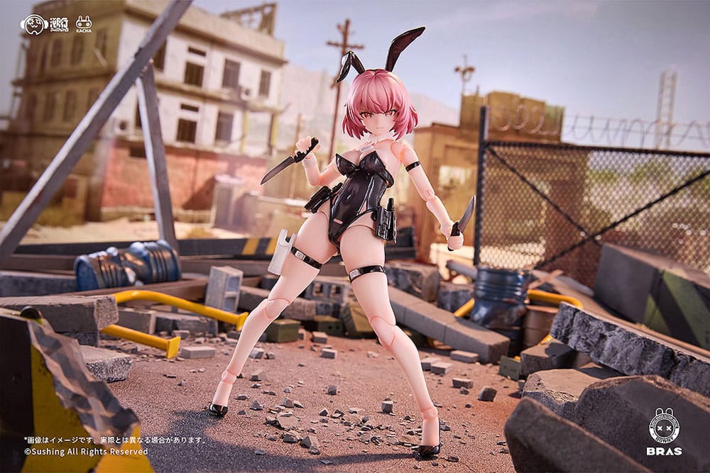 Bunny Rapid Action Squad figurine 1/12 Commando Belka 16 cm