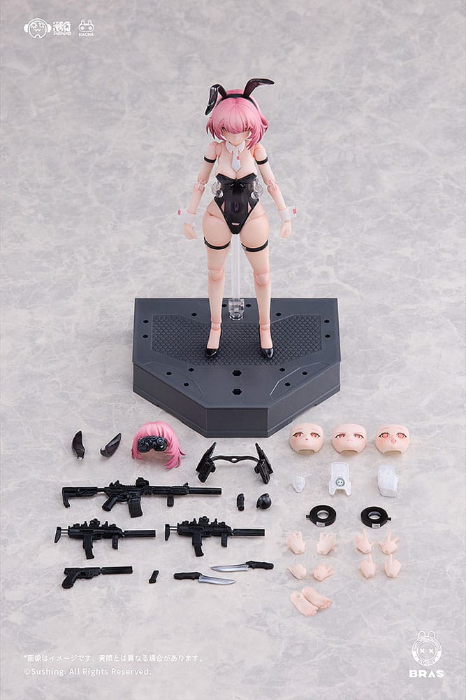 Bunny Rapid Action Squad figurine 1/12 Commando Belka 16 cm