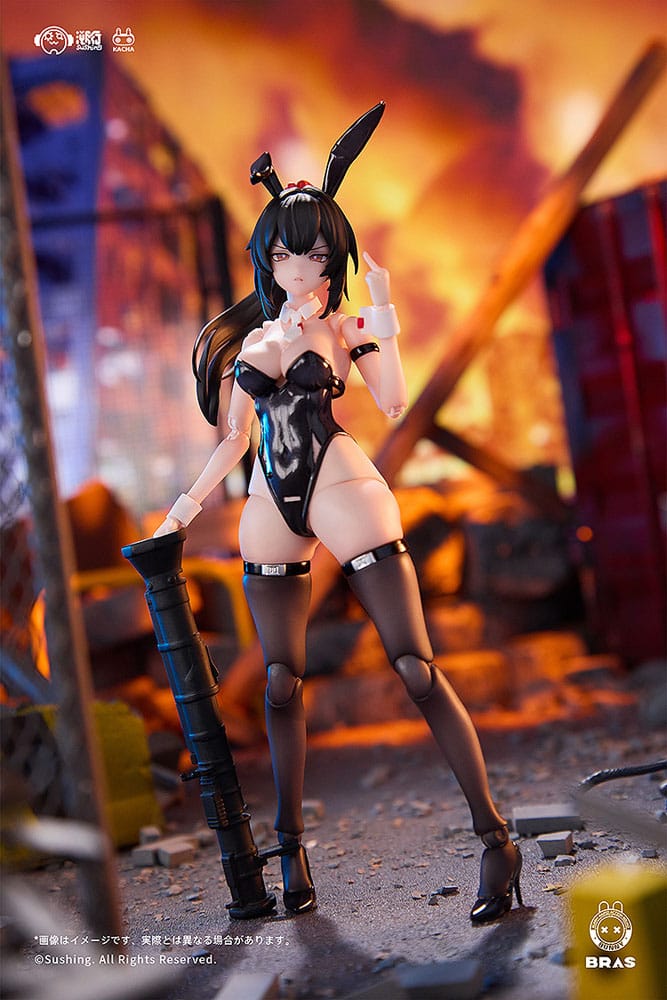 Bunny Rapid Action Squad figurine 1/12 Attacker Runa 16 cm