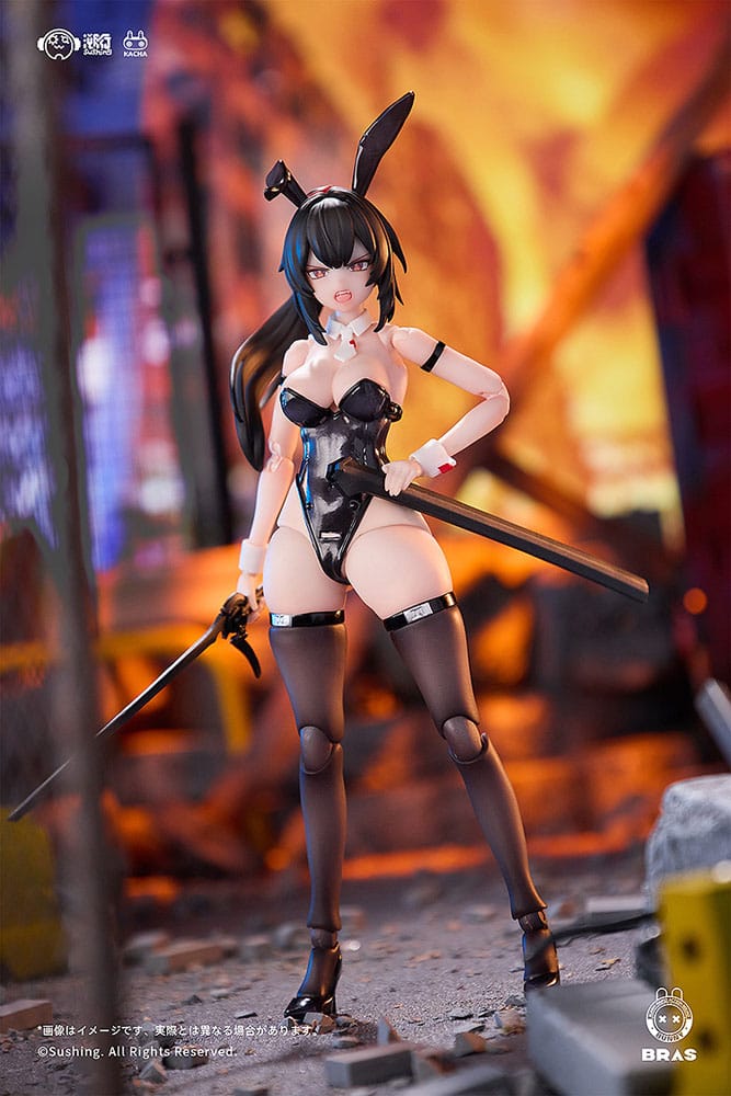 Bunny Rapid Action Squad figurine 1/12 Attacker Runa 16 cm