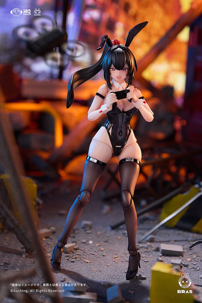Bunny Rapid Action Squad figurine 1/12 Attacker Runa 16 cm