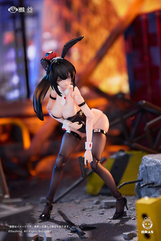 Bunny Rapid Action Squad figurine 1/12 Attacker Runa 16 cm