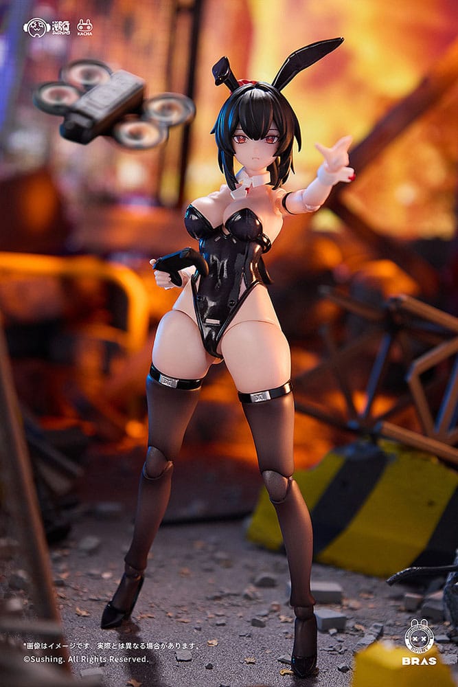 Bunny Rapid Action Squad figurine 1/12 Attacker Runa 16 cm