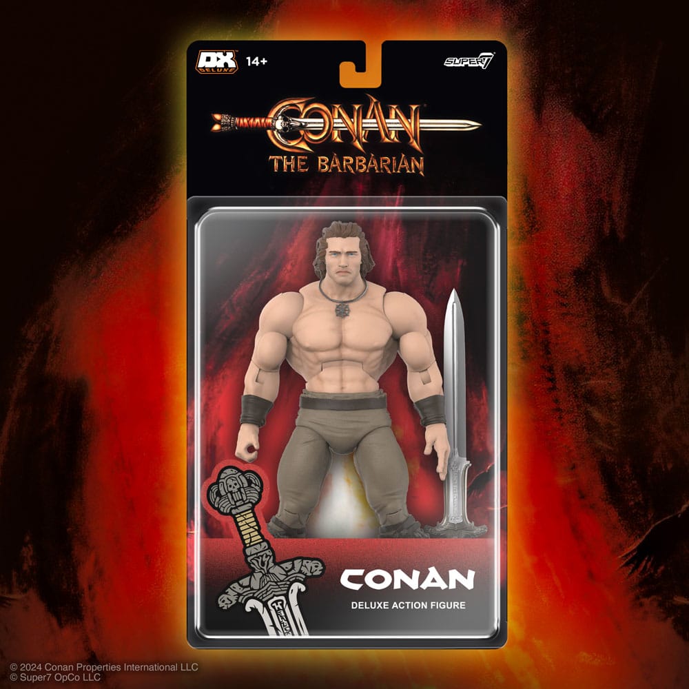 Conan le Barbare 1982 figurine Deluxe Conan Iconic Pose 18 cm