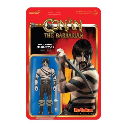 Conan figurine ReAction Wave 02 Subotai (War Paint) 10 cm