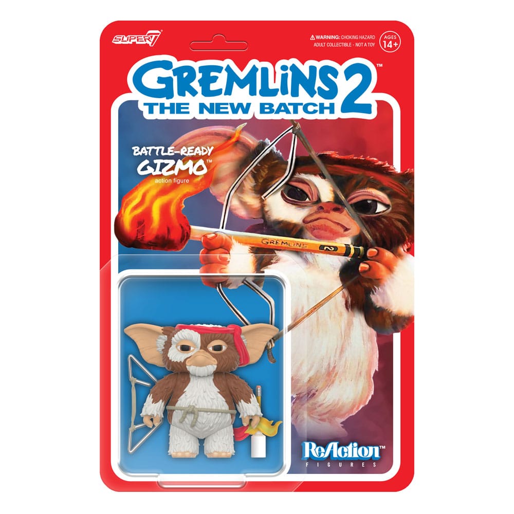 Gremlins figurine ReAction Wave 02 Gizmo (Battle Ready) 10 cm