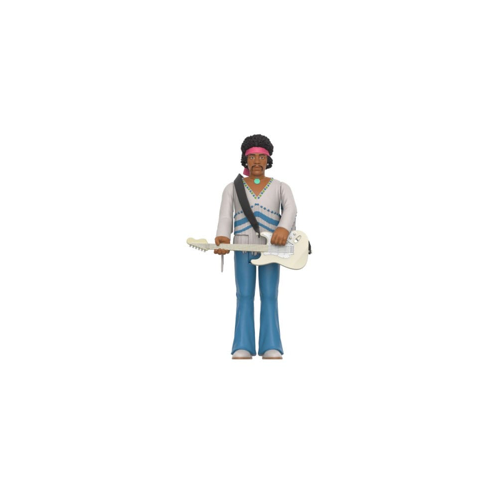 Jimi Hendrix figurine ReAction Jimi Hendrix (Festival) 10 cm