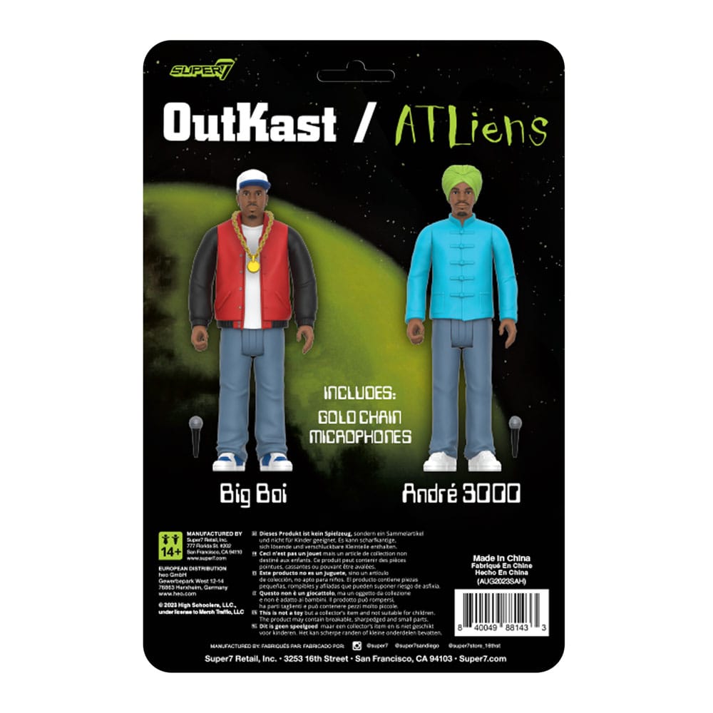 Outkast figurine ReAction Wave 01 OutKast 10 cm