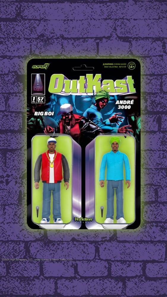 Outkast figurine ReAction Wave 01 OutKast 10 cm