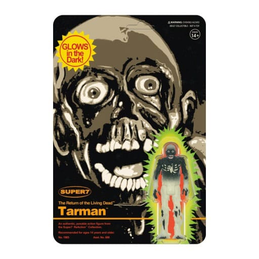 The Return of the Living Dead figurine ReAction Wave 04 Tarman (Monster Glow) 10 cm