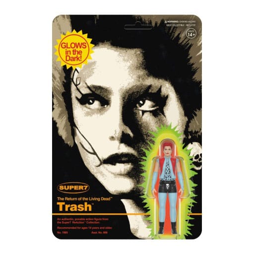 The Return of the Living Dead figurine ReAction Wave 04 Trash (Monster Glow) 10 cm