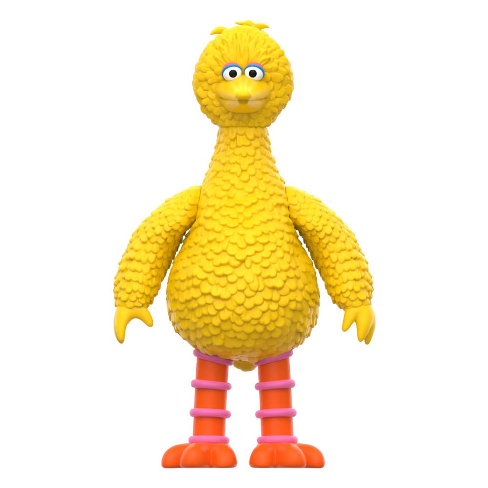 1, Rue Sésame pack 2 figurines ReAction Big Bird and Mr. Snuffleupagus 10 cm