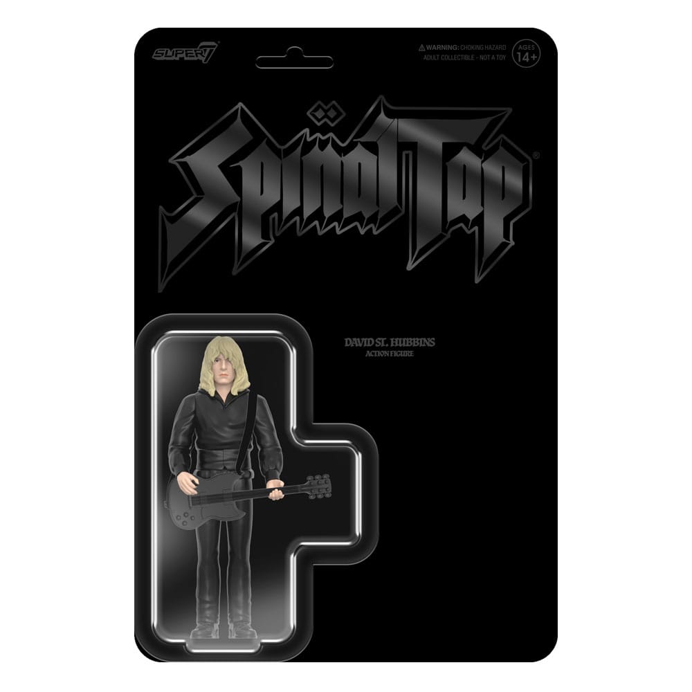 Spinal Tap figurine ReAction Wave 02 David St. Hubbins (None More Black) 10 cm