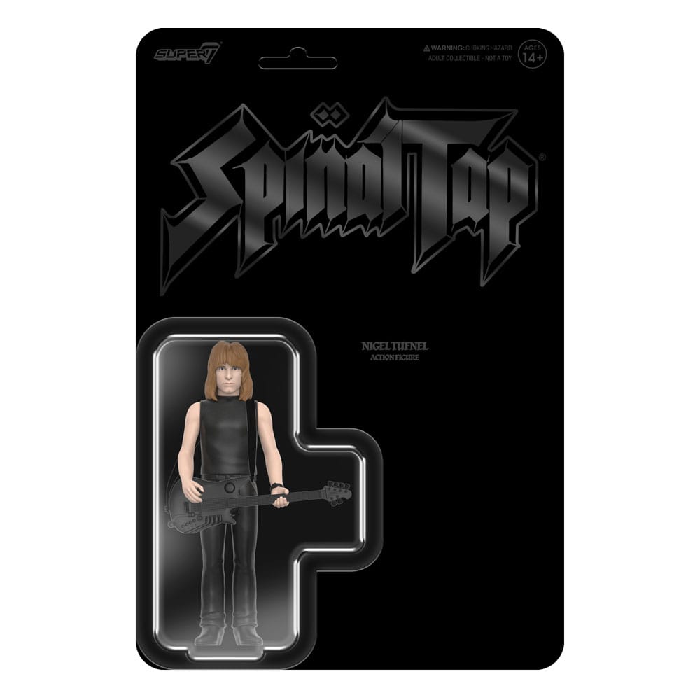 Spinal Tap figurine ReAction Wave 02 Nigel Tufnel (None More Black) 10 cm