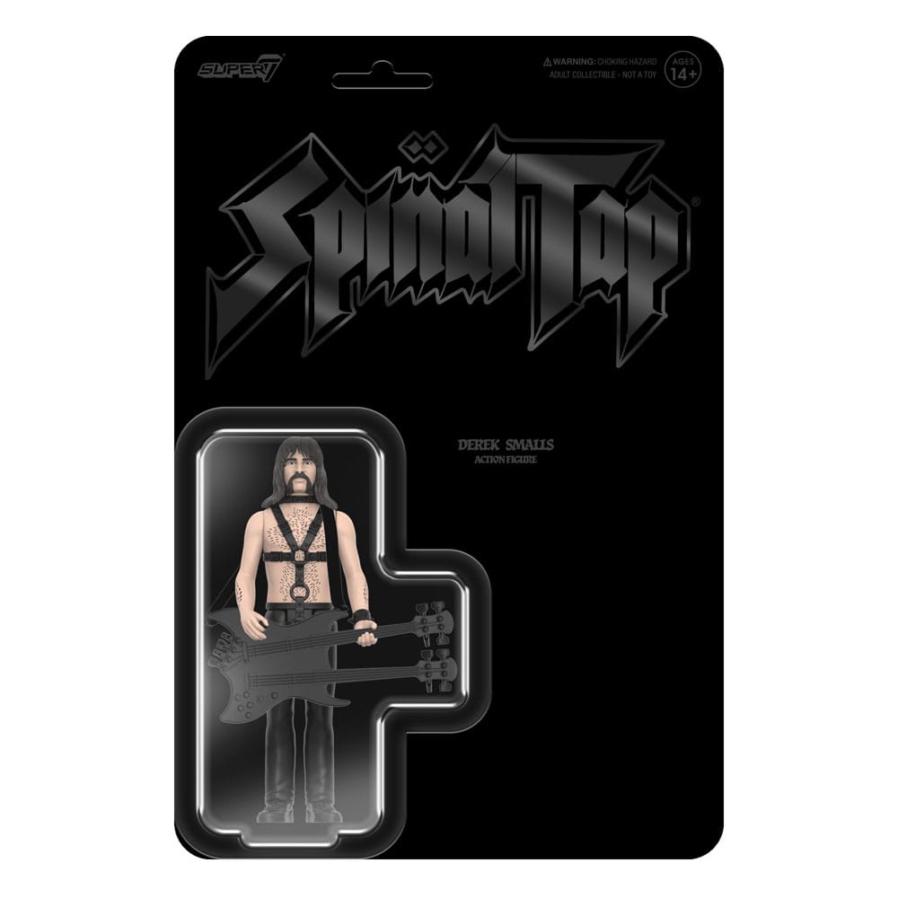 Spinal Tap figurine ReAction Wave 02 Derek Smalls (None More Black) 10 cm