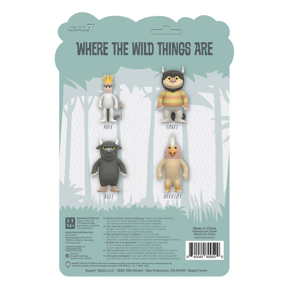 Where The Wild Things Are figurine ReAction Wave 01 Max 10 cm