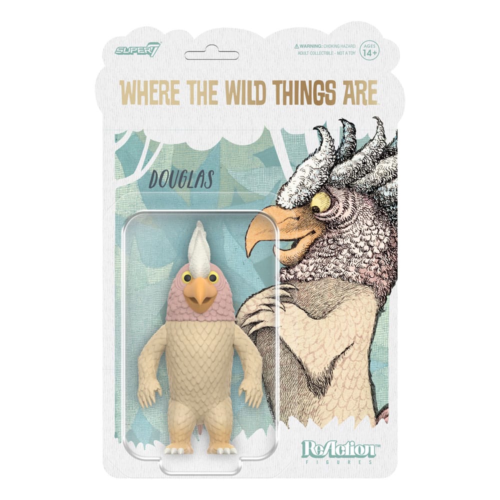Where The Wild Things Are figurine ReAction Wave 01 Douglas (Monster) 10 cm