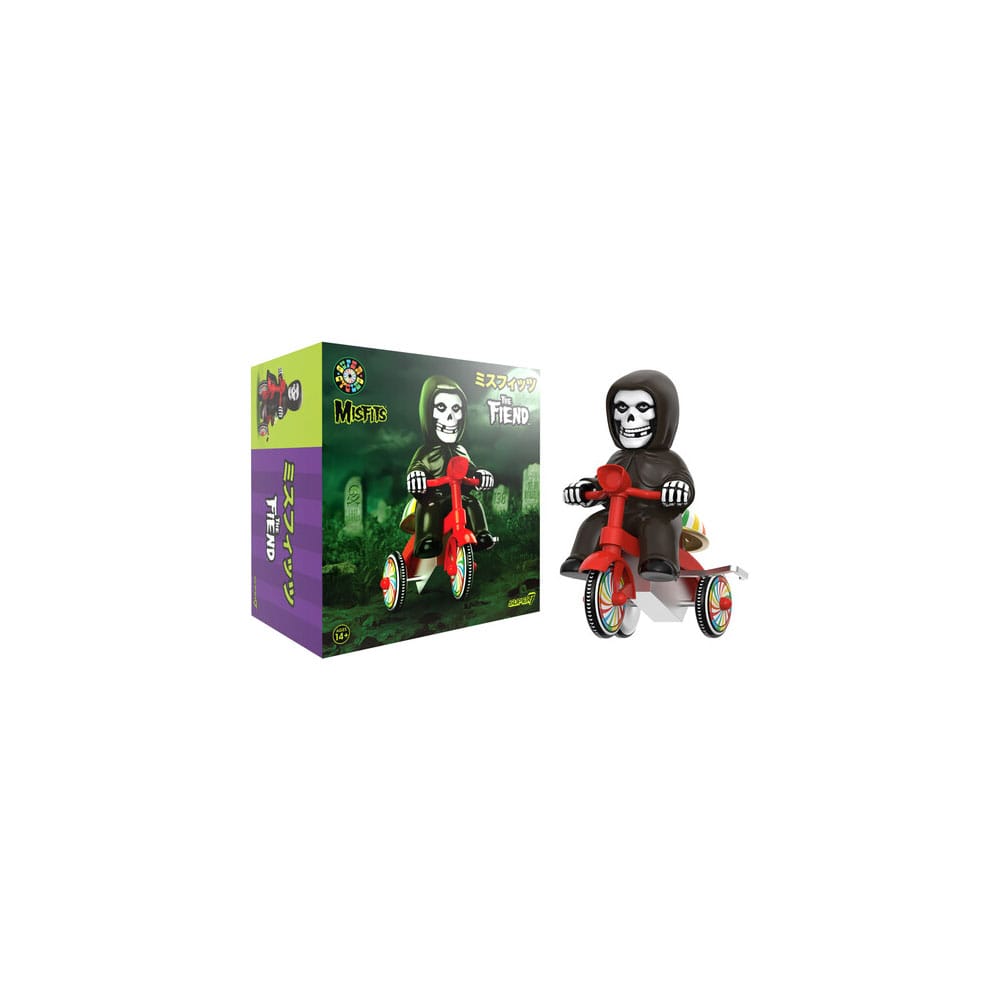Misfits figurine Super Cycles Mummy Boy (Black with Red Trike) 13 cm