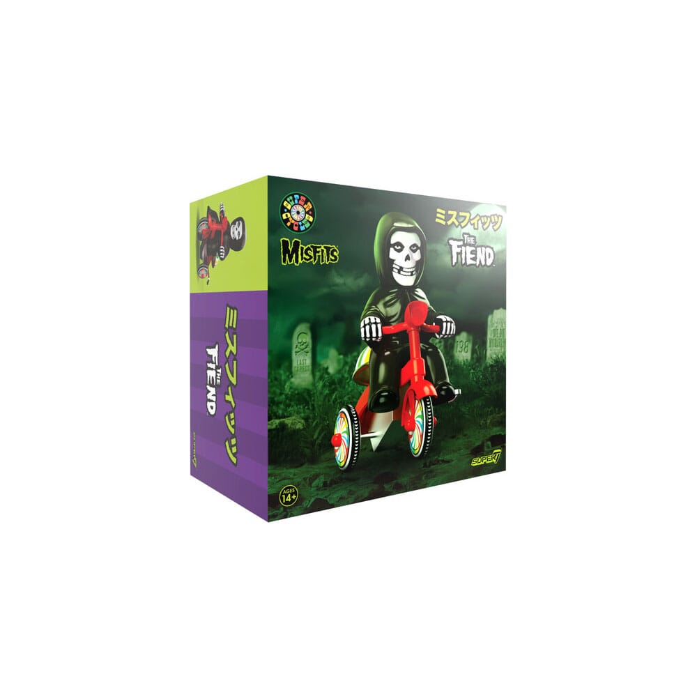 Misfits figurine Super Cycles Mummy Boy (Black with Red Trike) 13 cm