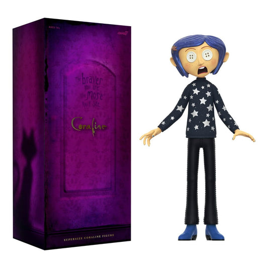 Coraline figurine Supersize Vinyl Coraline (Button Eyes) 40 cm