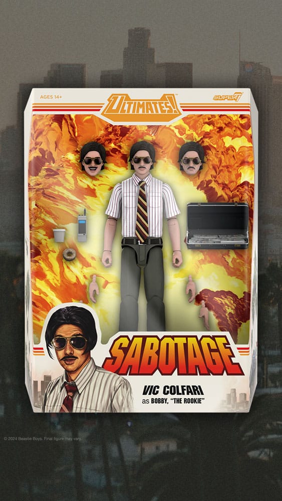 Beastie Boys Wave 1 figurine Ultimates Vic Colfari as Bobby "The Rookie" 18 cm