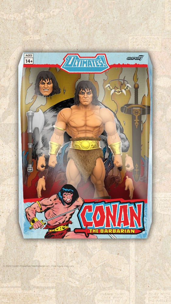 Conan le Barbare figurine Ultimates Conan The Barbarian 18 cm