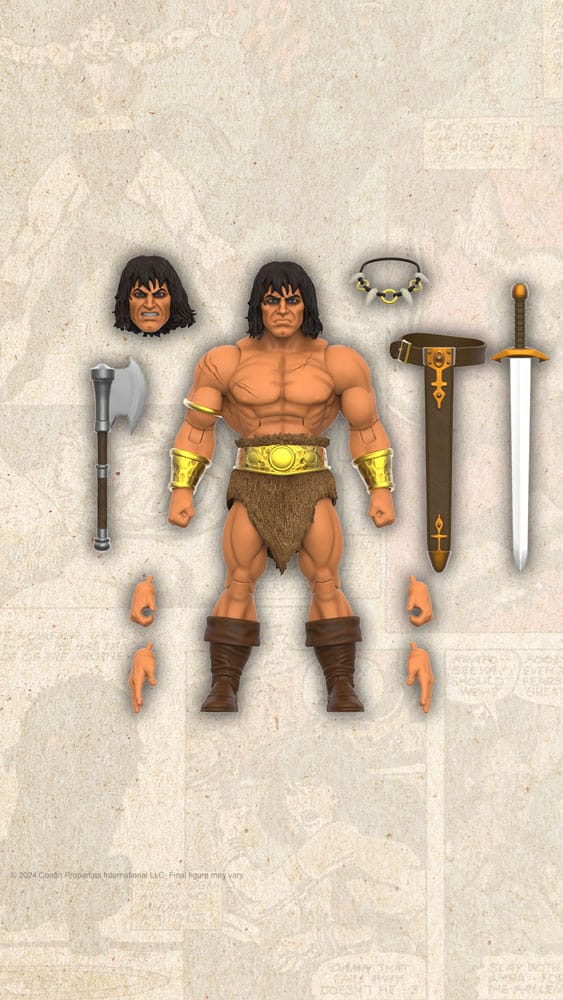 Conan le Barbare figurine Ultimates Conan The Barbarian 18 cm