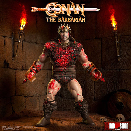 Conan le Barbare figurine Ultimates Conan Blood Soaked Pit Fighter 18 cm