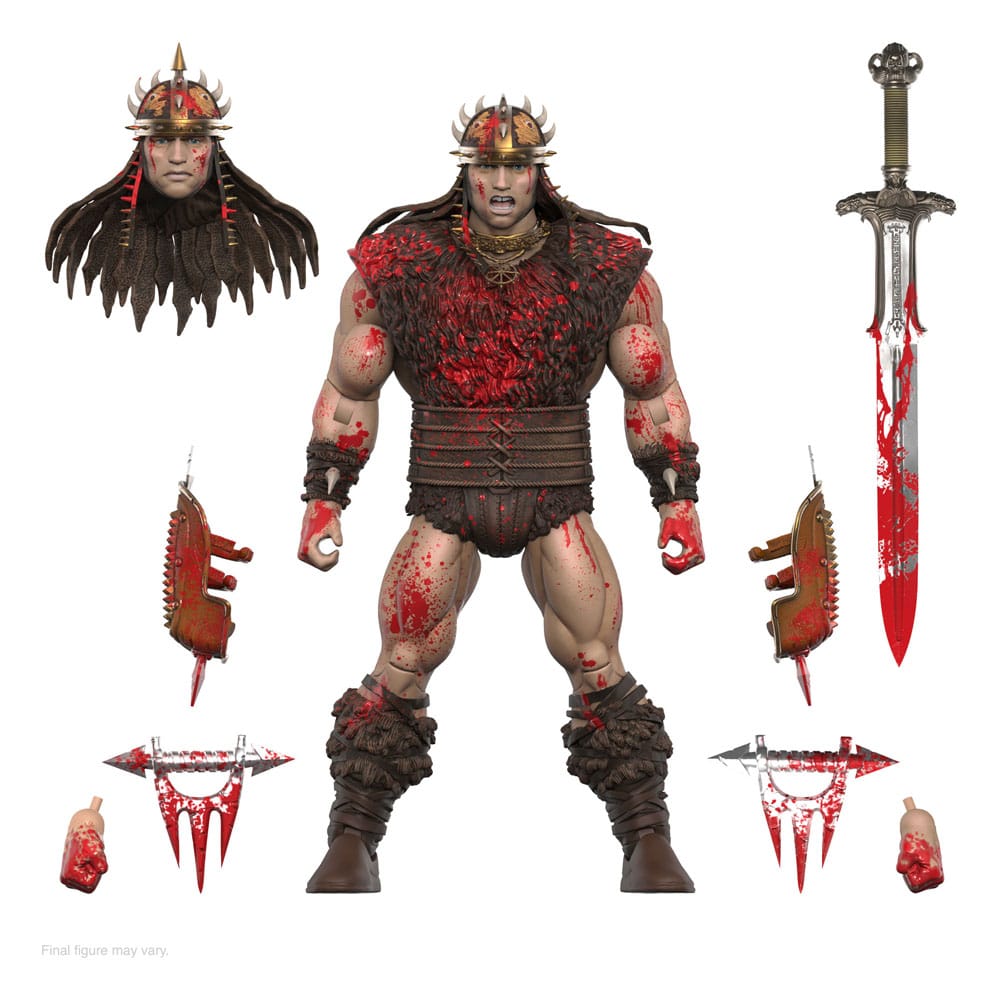 Conan le Barbare figurine Ultimates Conan Blood Soaked Pit Fighter 18 cm