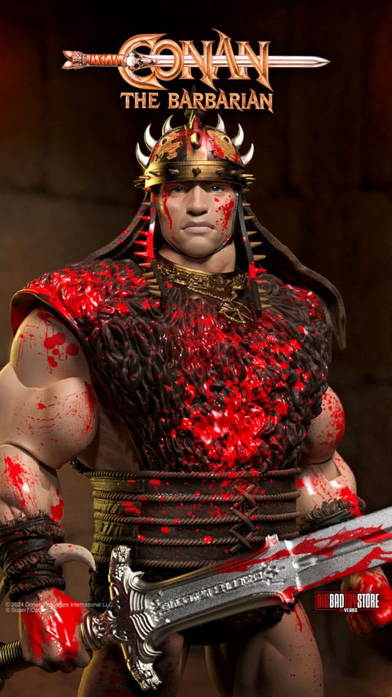 Conan le Barbare figurine Ultimates Conan Blood Soaked Pit Fighter 18 cm