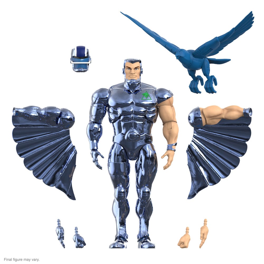 SilverHawks figurine Ultimates Steelwill (Toy Version Vac Metal) 18 cm