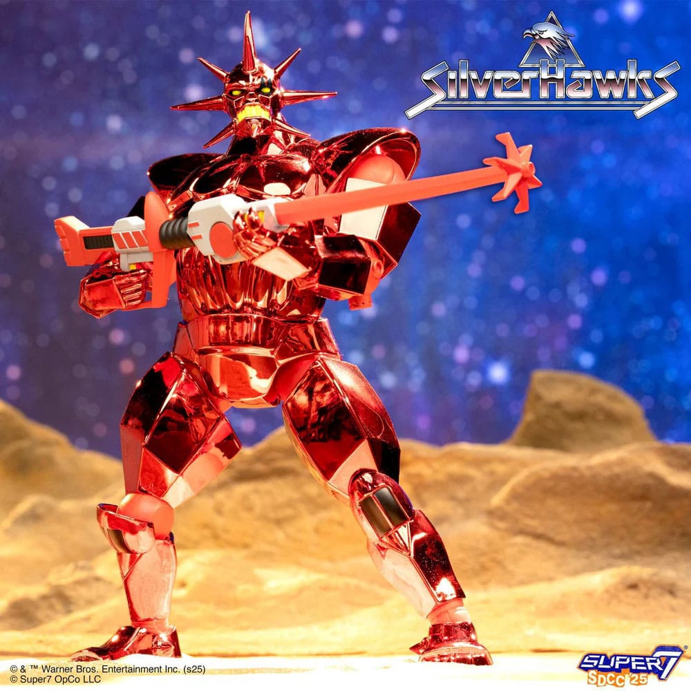 SilverHawks figurine Ultimates Mon*Star Metallic Vac Metal 18 cm