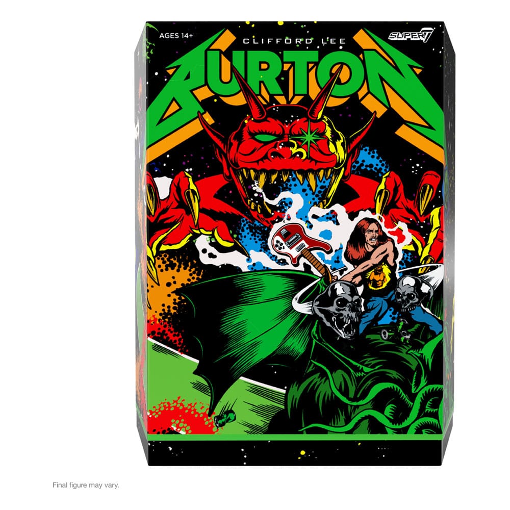 Metallica Wave 2 figurine Ultimates Cliff Burton 18 cm