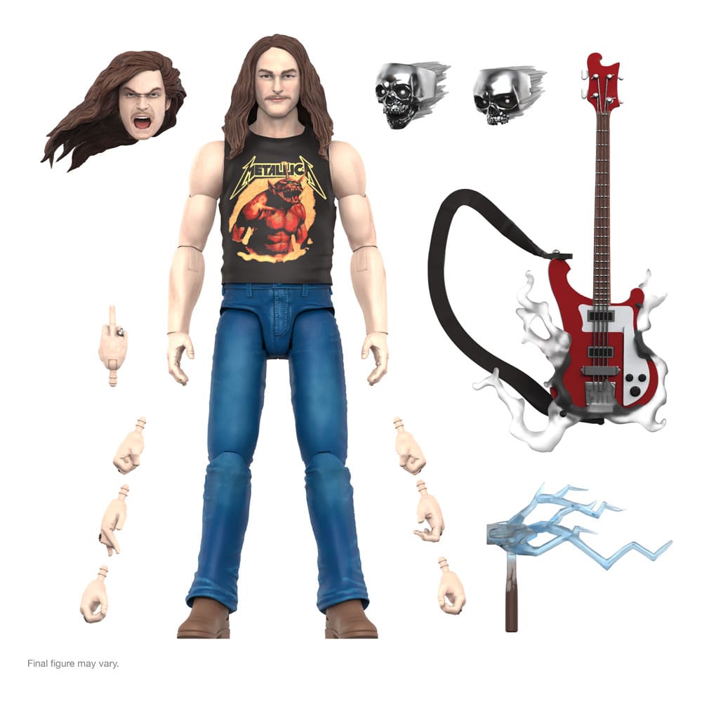 Metallica Wave 2 figurine Ultimates Cliff Burton 18 cm