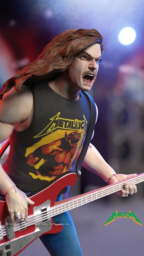 Metallica Wave 2 figurine Ultimates Cliff Burton 18 cm